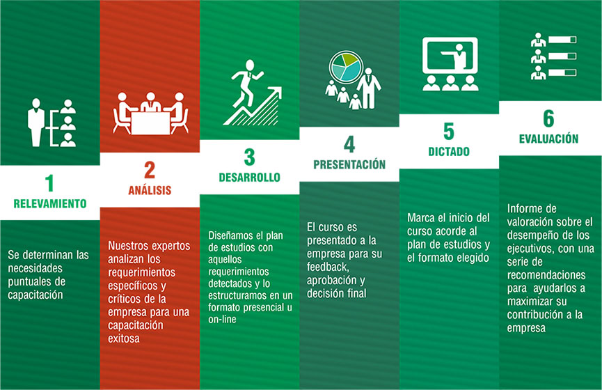 Proceso de desarrollo de los Cursos In-Company